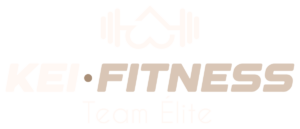 Logotipo de Kei Fitness Team Élite por Keylimar Arguello